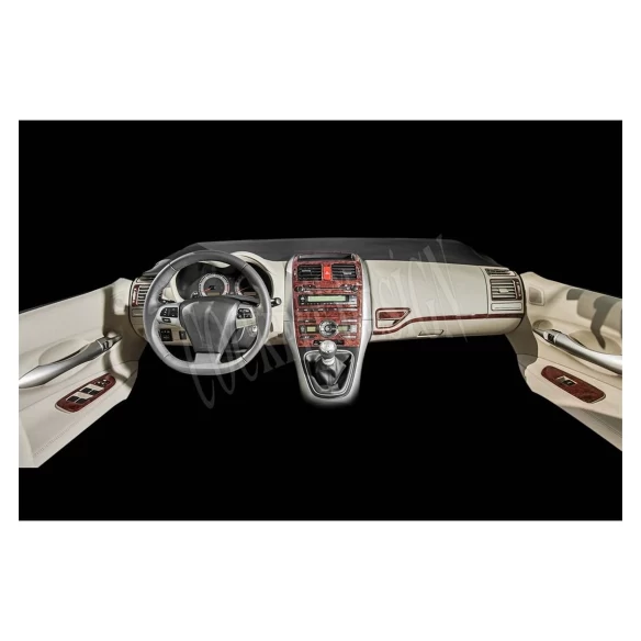 Toyota Auris 01.2008 3D Interior Dashboard Trim Kit Dash Trim Dekor 16-Parts