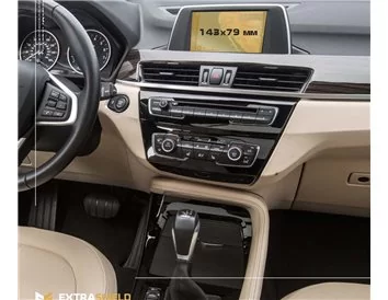 BMW X1 (F48) 2015 - 2019 Multimedia 6,5" ExtraShield Screeen Protector - 1 - Interior Dash Trim Kit