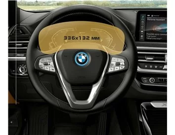 BMW X3 (F25) 2010 - 2017 Multimedia NBT EVO 10,2" ExtraShield Screeen Protector - 1 - Interior Dash Trim Kit