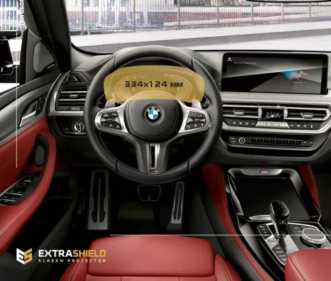 BMW X3 (G01) 2017 - 2021 Digital Speedometer 12,3" ExtraShield Screeen Protector - 1 - Interior Dash Trim Kit BMW X3 (G01) 2017 - 2021 Digital Speedometer 12,3" ExtraShield Screeen Protector - 1 - Interior Dash Trim Kit