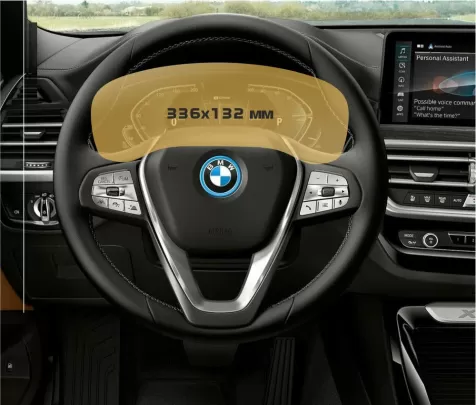 BMW X3 (G01) 2017 - Present Digital Speedometer 12,3" ExtraShield Screeen Protector - 1 - Interior Dash Trim Kit