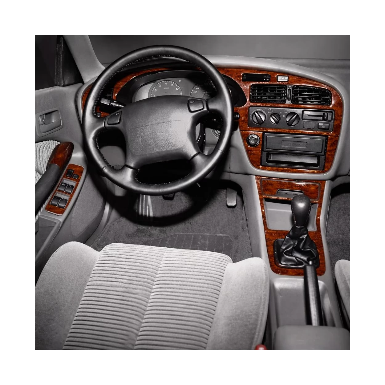 Toyota Camry 09.91-11.97 3D Interior Dashboard Trim Kit Dash Trim Dekor 14-Parts