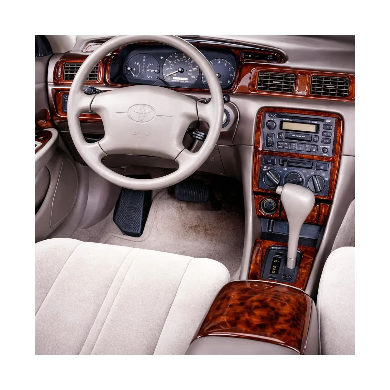 Toyota Camry 12.97-12.99 3D Interior Dashboard Trim Kit Dash Trim Dekor 24-Parts