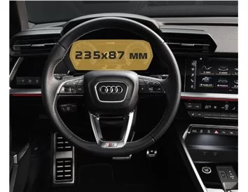 Audi A3 (8Y) 2020 -Presnt. Digital Speedometer Audi virtual cockpit 10,25" ExtraShield Screeen Protector - 1 - Interior Dash Tri
