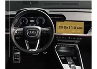 Audi A3 (8Y) 2020-Presnt. Multimedia MMI Navigation plus 10,1" ExtraShield Screeen Protector - 1 - Interior Dash Trim Kit