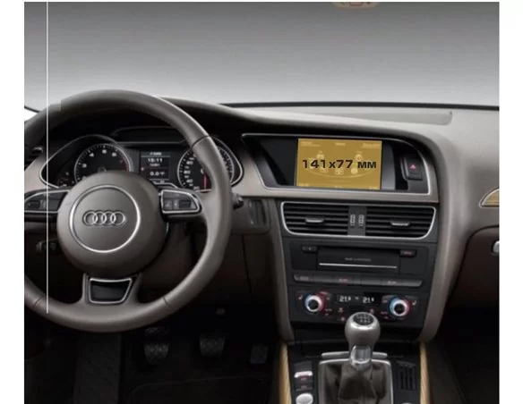 Audi A4 (B8) 2007 - 2015 Multimedia MMI 6,5" ExtraShield Screeen Protector - 1 - Interior Dash Trim Kit