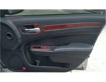 Chrysler 300 2005-2007 Full Set, With NAVI system Interior BD Dash Trim Kit - 3 - Interior Dash Trim Kit