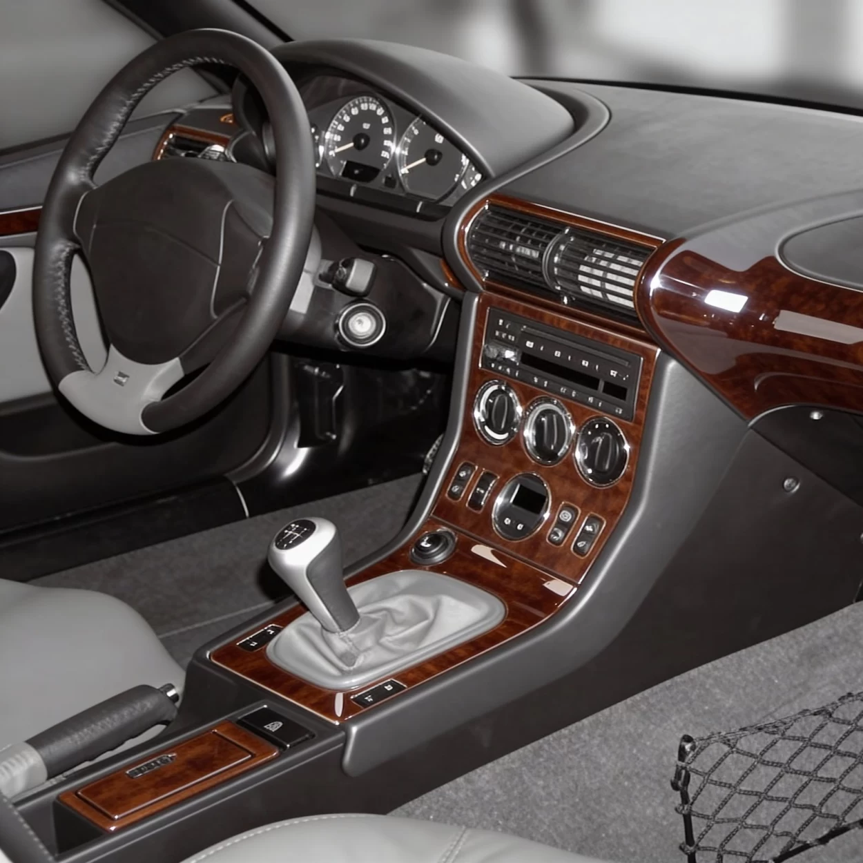 BMW Z3 E36-8 04.1999 3D Interior Dashboard Trim Kit Dash Trim Dekor 21-Parts