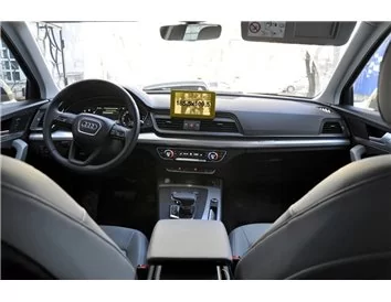 Audi Q5 II (FY) Pre-facelift 2016 - 2019 Multimedia MMI 7" ExtraShield Screeen Protector - 1 - Interior Dash Trim Kit