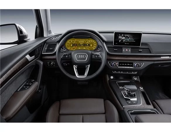 Audi Q5 II (FY) Facelift 2019 - Present Digital Speedometer Audi Virtual Cockpit 12" ExtraShield Screeen Protector - 1 - Interio