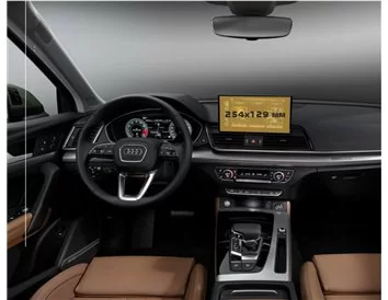 Audi Q5 II (FY) 2021 2020 - Present Multimedia MMI 8,3" ExtraShield Screeen Protector - 1 - Interior Dash Trim Kit