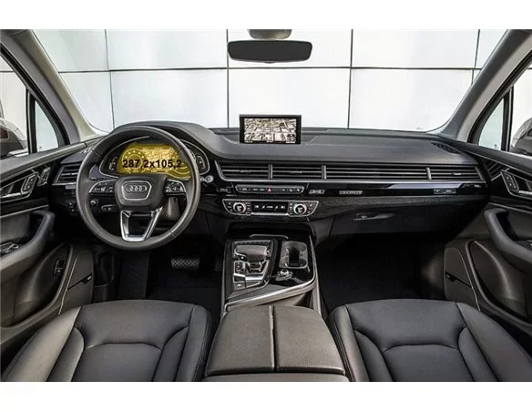 Audi Q7 II (4M) Pre-facelift 2016 - 2019 Digital Speedometer Audi Virtual Cockpit 12" ExtraShield Screeen Protector - 1 - Interi