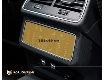 Audi Q7 II (4M) Facelift 2019- Present Rear climate control ExtraShield Screeen Protector - 1 - Interior Dash Trim Kit