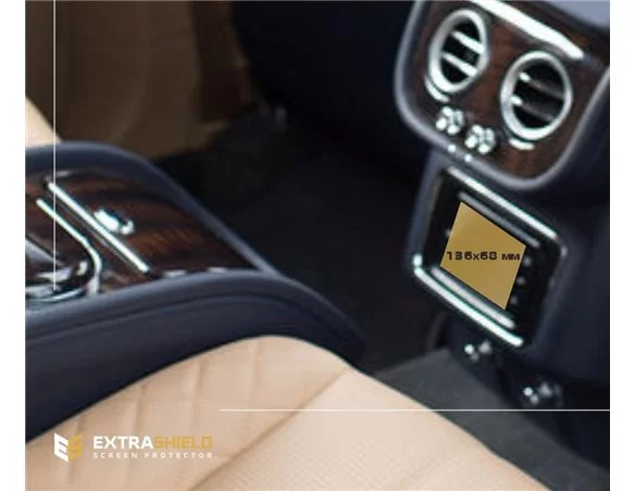 Bentley Bentayga 2020 - Present Rear climate control ExtraShield Screeen Protector - 1 - Interior Dash Trim Kit