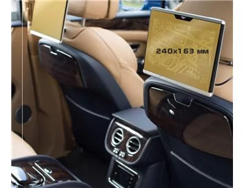 Bentley Bentayga 2016 - Present Passenger monitors (2pcs,) 12,5" ExtraShield Screeen Protector - 1 - Interior Dash Trim Kit