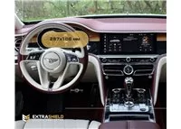 Bentley Flying Spur 2019 - Present Digital Speedometer ExtraShield Screeen Protector - 1 - Interior Dash Trim Kit Bentley Flying Spur 2019 - Present Digital Speedometer ExtraShield Screeen Protector - 1 - Interior Dash Trim Kit