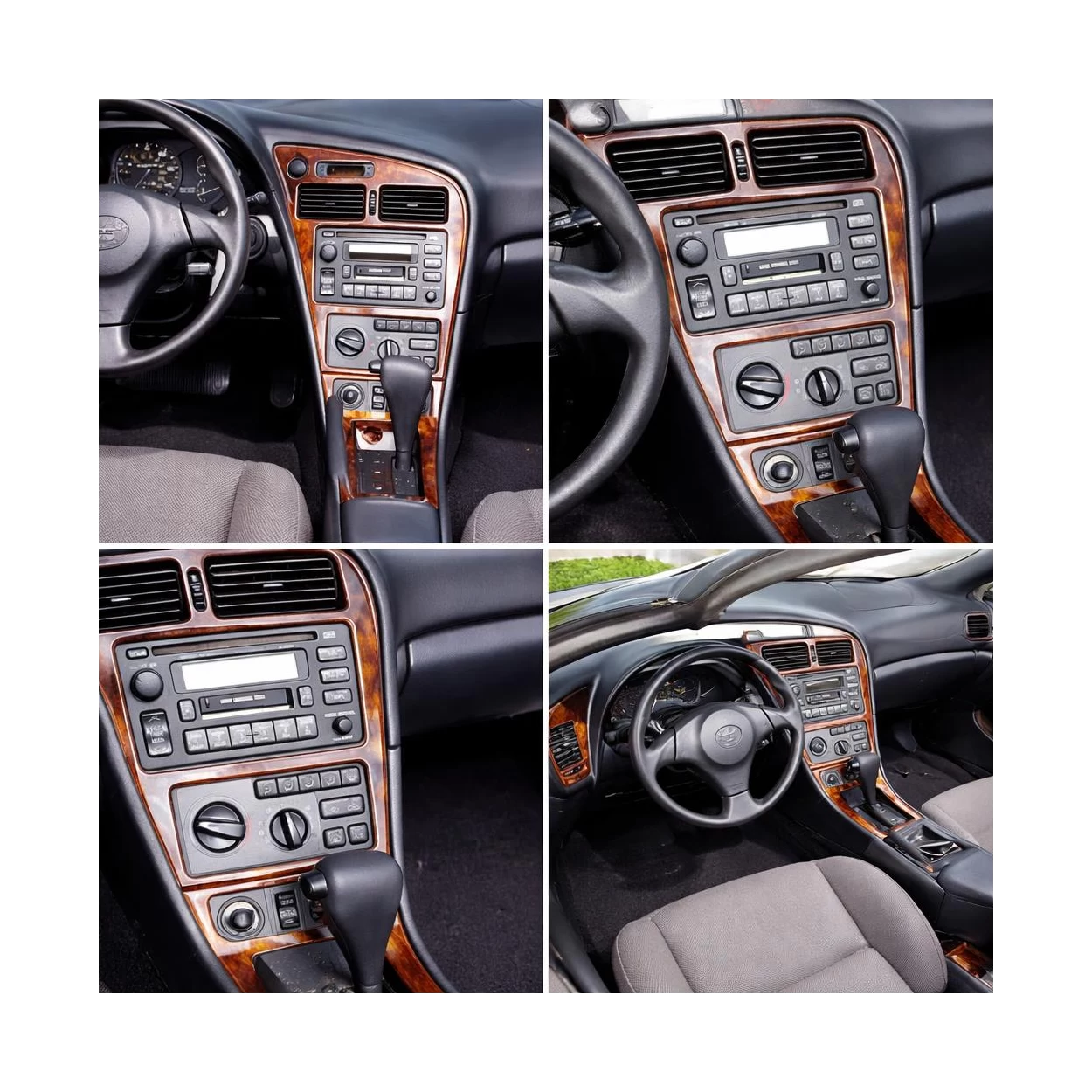 Toyota Celica 1994-1996 2 Doors, 13 Parts set Interior BD Dash Trim Kit