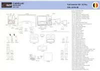 Cadillac Escalade 2003–2006 Interior WHZ Dashboard trim kit 52 Parts - 1 - Interior Dash Trim Kit