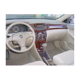 Toyota Corolla 06.04-08.07 3D Interior Dashboard Trim Kit Dash Trim Dekor 19-Parts