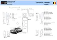 Chevrolet Traverse 2013-2017 Interior WHZ Dashboard trim kit 22 Parts - 1 - Interior Dash Trim Kit