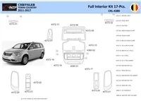 Chrysler Town Country 2011-2016 Interior WHZ Dashboard trim kit 18 Parts - 1 - Interior Dash Trim Kit