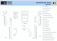 Dodge Caravan 2001-2004 Interior WHZ Dashboard trim kit 19 Parts - 1 - Interior Dash Trim Kit