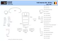 Dodge Caravan 2005-2007 Interior WHZ Dashboard trim kit 18 Parts - 1 - Interior Dash Trim Kit