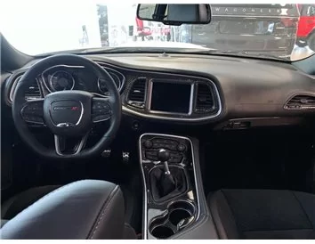 Dodge Challenger 2015-2023 Interior WHZ Dashboard trim kit 24 Parts - 3 - Interior Dash Trim Kit
