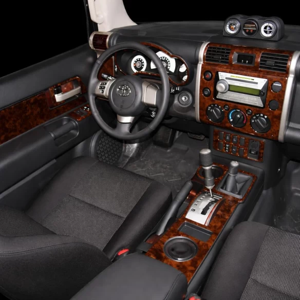 Toyota FJ Cruiser 2007-UP Basic Set, Automatic Gear Interior BD Dash Trim Kit