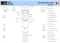 Fiat Freemont 2011-2015 Interior WHZ Dashboard trim kit 20 Parts - 1 - Interior Dash Trim Kit