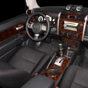 Toyota FJ Cruiser 2007-UP Full Set, Manual Gear Box Interior BD Dash Trim Kit