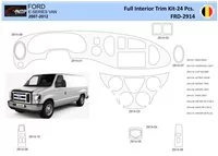 Ford E-Series E-Van 2008-2011 Interior WHZ Dashboard trim kit 10 Parts - 1 - Interior Dash Trim Kit