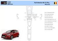 Ford Fiesta 2008-2017 Interior WHZ Dashboard trim kit 28 Parts - 1 - Interior Dash Trim Kit