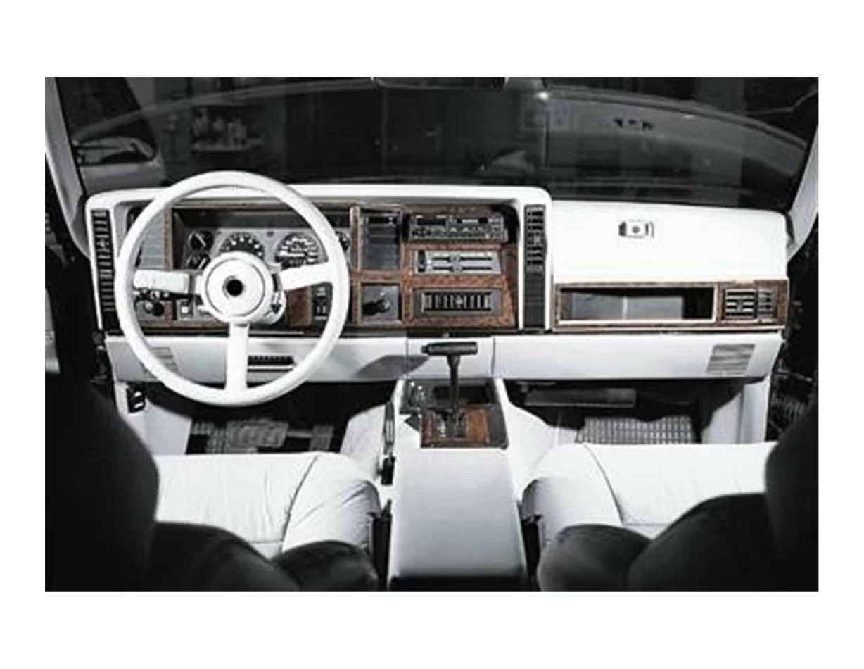 Chrysler Cherokee 03.84-03.97 3D Interior Dashboard Trim Kit Dash Trim Dekor 3-Parts - 1 - Interior Dash Trim Kit