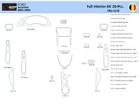 Ford Mustang 2001-2005 Interior WHZ Dashboard trim kit 20 Parts - 1 - Interior Dash Trim Kit