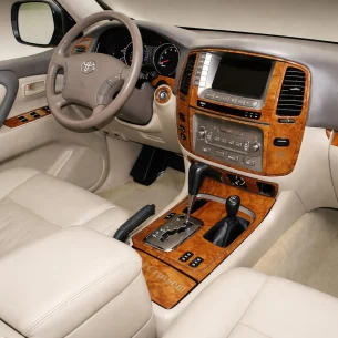 Toyota Land Cruiser 100 2003-2007 With NAVI, Automatic Gear Interior BD Dash Trim Kit
