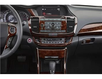 Honda Accord 2014-2022 Interior WHZ Dashboard trim kit 55 Parts - 2 - Interior Dash Trim Kit