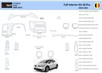 Honda Civic 2006-2011 Interior WHZ Dashboard trim kit 18 Parts - 1 - Interior Dash Trim Kit