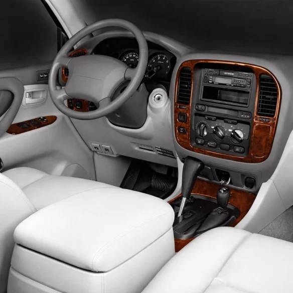 Toyota Landcruiser 05.98-12.03 3D Interior Dashboard Trim Kit Dash Trim Dekor 16-Parts