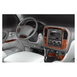 Toyota Landcruiser 05.98-12.03 3D Interior Dashboard Trim Kit Dash Trim Dekor 16-Parts