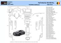 Honda Civic XI 2015-2021 Interior WHZ Dashboard trim kit 40 Parts - 1 - Interior Dash Trim Kit