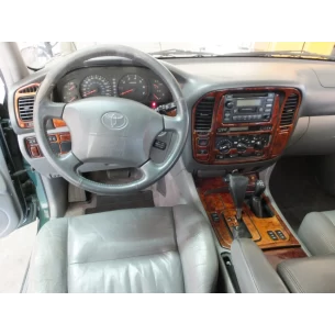 Toyota Prado 01.97-12.00 3D Interior Dashboard Trim Kit Dash Trim Dekor 15-Parts