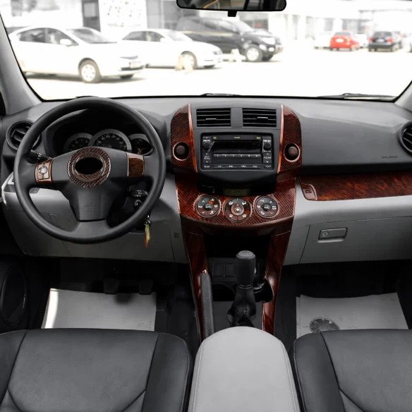 Toyota Rav 4 XA30 2006–2012 3D Interior Dashboard Trim Kit Dash Trim Dekor 61-Parts