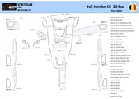 Hyundai i40 2011-2015 Interior WHZ Dashboard trim kit 32 Parts - 1 - Interior Dash Trim Kit