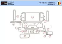 Hyundai Santa Fe 2019-2022 Interior WHZ Dashboard trim kit 21 Parts - 1 - Interior Dash Trim Kit
