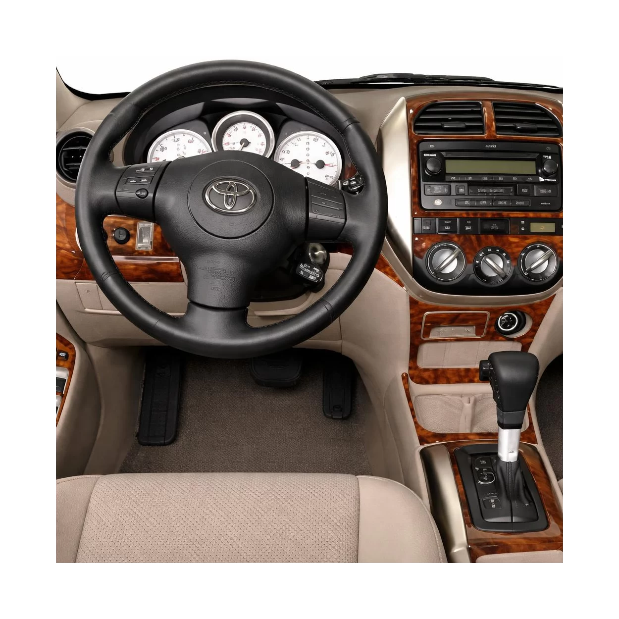 Toyota RAV-4 2003-2005 Full Set Interior BD Dash Trim Kit