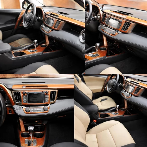 Toyota RAV-4 2013-2015 Full Set Interior BD Dash Trim Kit