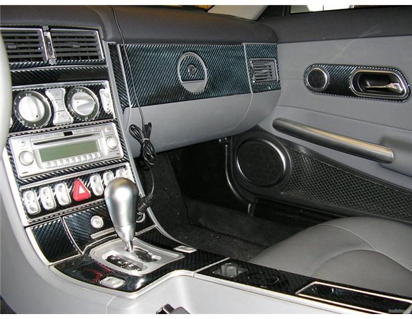 Mercedes C-Class W204 01.06-01.11 3M 3D Car Tuning Interior Tuning Interior Customisation UK Right Hand Drive Australia Dashboar