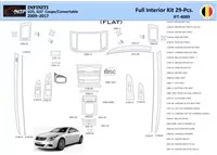 Infiniti G25 2009–2015 Convertible Interior WHZ Dashboard trim kit 29 Parts - 1 - Interior Dash Trim Kit