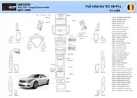 Infiniti G35 2007–2013 Sedan Interior WHZ Dashboard trim kit 38 Parts - 1 - Interior Dash Trim Kit